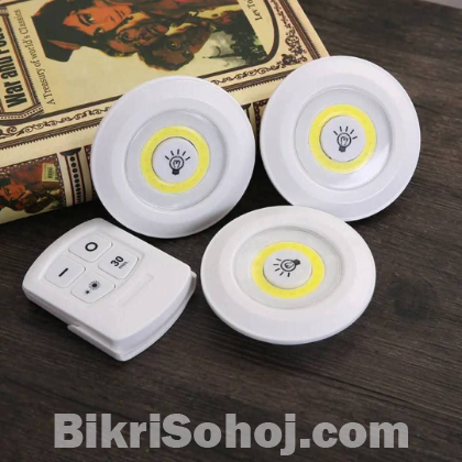 Smart Remote Control LED Light (Set of 3)